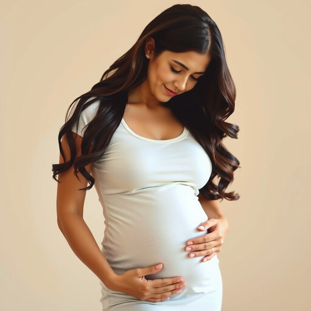 Portrait of Jessica Lee, a client who found peace during pregnancy with yoga