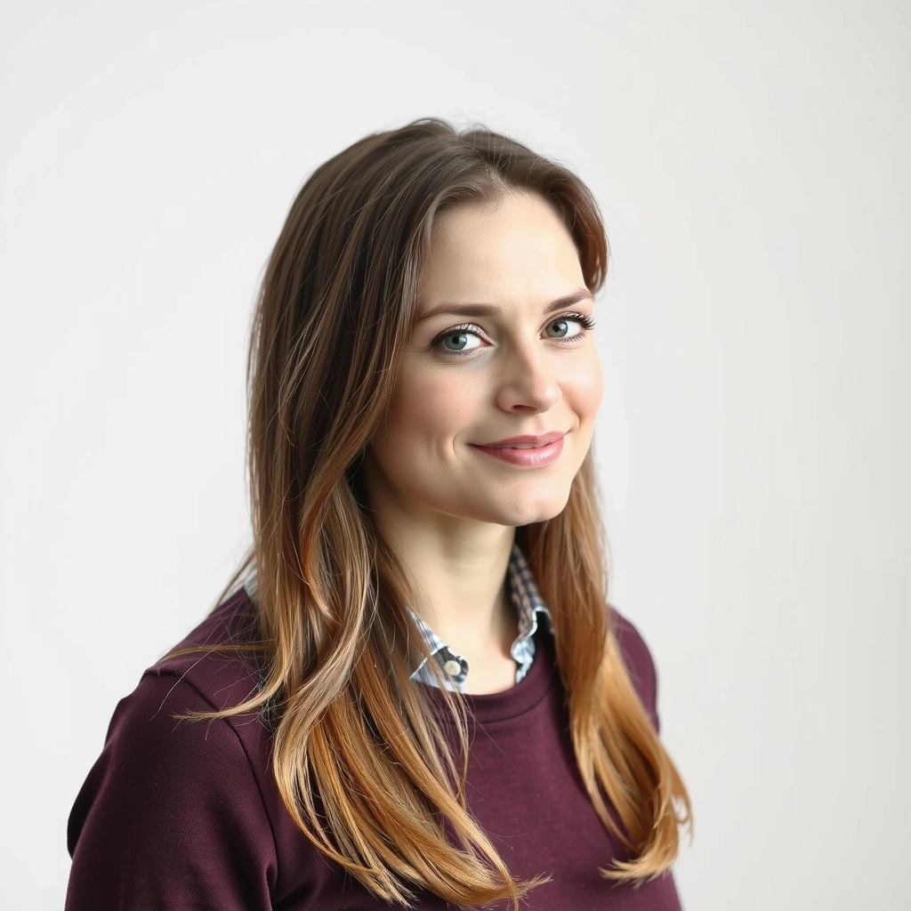 Portrait of Sarah Jenkins, a satisfied Inner Calm Yoga client